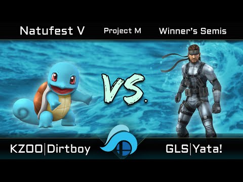 Natufest V Project M Winners Semis - Kzoo | Dirtboy (Squirtle) vs. GLS | Yata! (Snake)