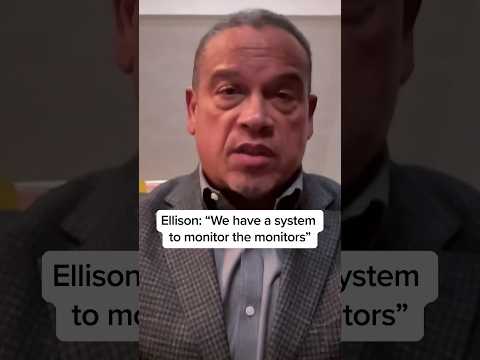 Ellison: 'We have a system to monitor the monitors'