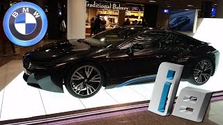 preview picture of video 'BMW I8 Concept - Flughafen Frankfurt Airport'