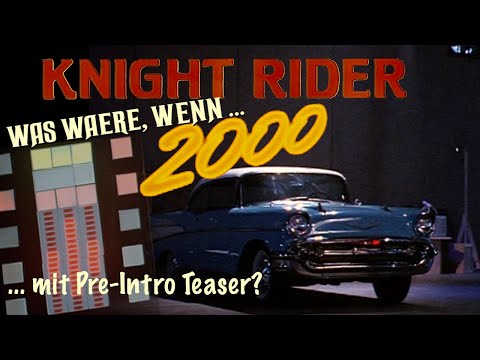 Trailer Knight Rider 2000