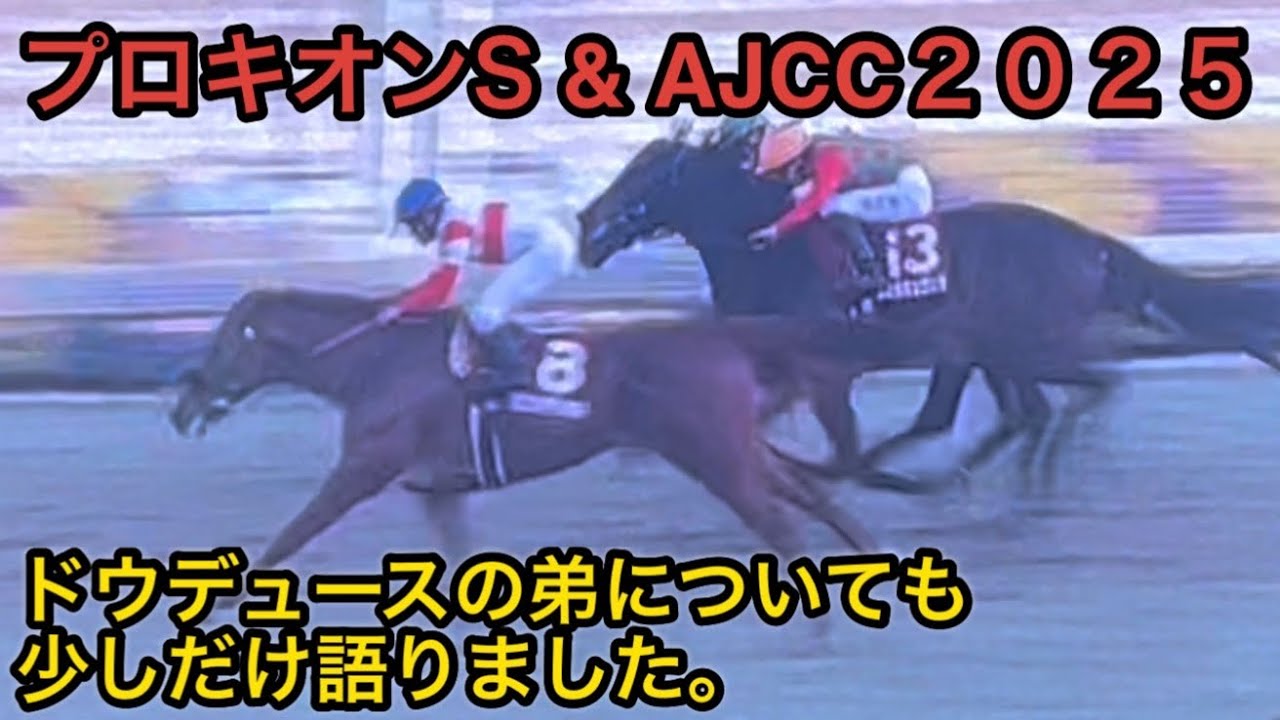 【プロキオンS & AJCC2025】酔っ払いの友達と新年初の全力応援！【サンデーファンデー】【ダノンデサイル】