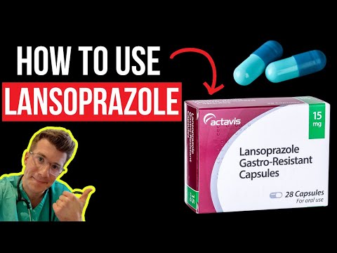 Doctor explains LANSOPRAZOLE (Prevacid) | Uses, common doses, side effects & more [Education video]