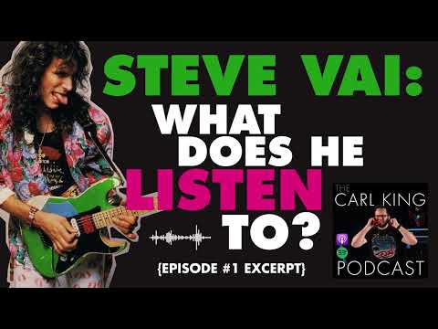 Steve Vai Interview: What Does He Listen To? #stevevai #guitar #music