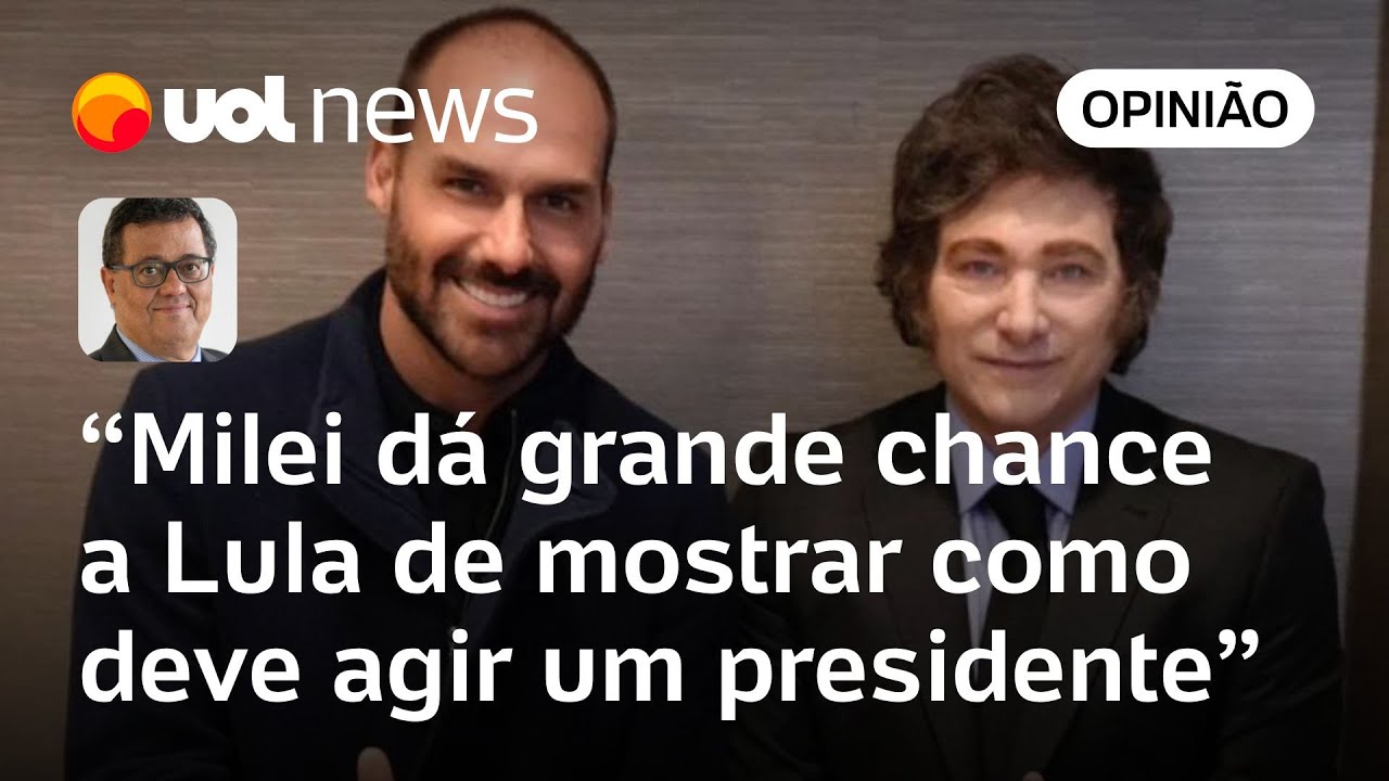 Posse de Trump: Milei perde duplamente ao abraçar Trump e dá chance a Lula | Tales Faria