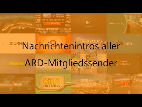 (Outdated) Die Nachrichtenintros aller ARD-Mitgliedssender
