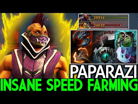 PAPARAZI [Anti Mage] 11 Min Battle Fury Insane Speed Farm Dota 2