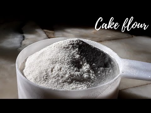 How to make cake flour at home/cake flour substitute | Fajar Lateef