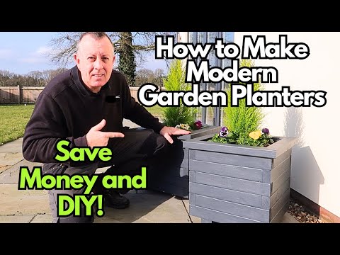 DIY Modern Planters That Transform Your Garden