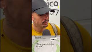 LUCIANO LAMENTA EMPATE ENTRE CORINTHIANS E SÃO PAULO