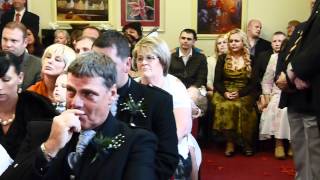 preview picture of video 'BARBARA WEDDING MACDUFF THE CEREMONY.m2ts'