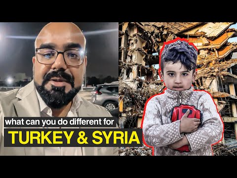 What can you do different for Turkiye and Syria | Junaid Akram
