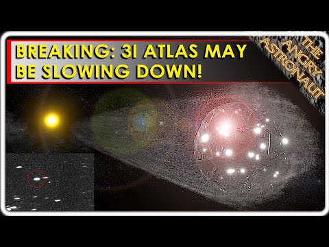 3I Atlas slowing down? Strongest evidence for Alien Origin yet!