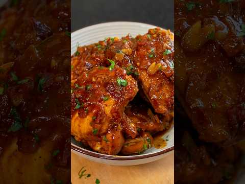 El secreto para un POLLO glaseado perfecto #recetafacil #foodie