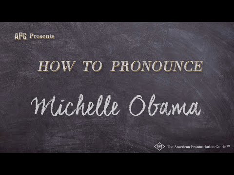 How to Pronounce Michelle Obama (Real Life Examples!)