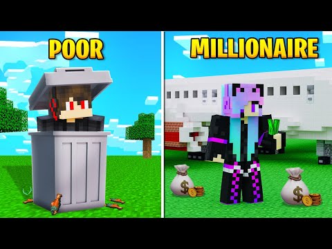 Mc flame - HOW I BECAME A MILLIONAIRE in Minecraft...
