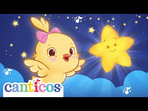⭐Twinkle Twinkle Little Star⭐Estrellita ⭐y Más Canciones Infantiles | Canticos