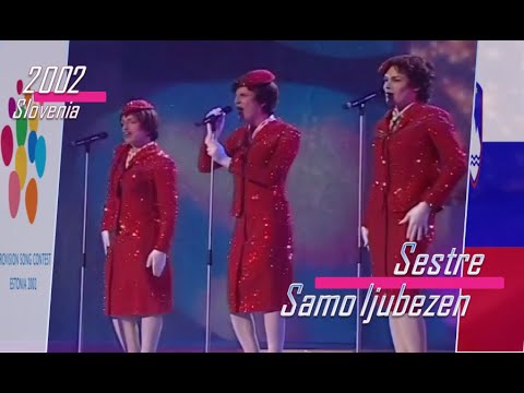 eurovision 2002 Slovenia 🇸🇮 Sestre - Samo ljubezen ᴴᴰ