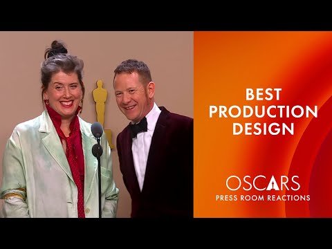 afbeelding Best Production Design | 'Poor Things' | Oscars 2024 Press Room Speech