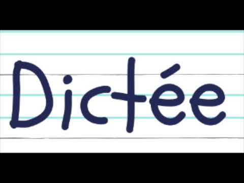 dictée 13
