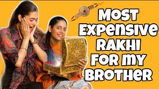 I BOUGHT VERY EXPENSIVE RAKHI FROM MY OWN EARNINGS 😇 | KAJAL CHOUDHARY