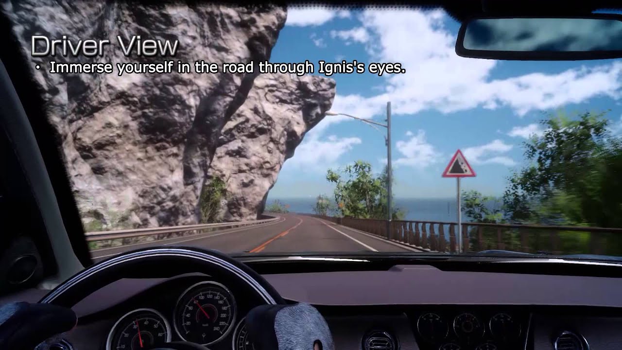 FINAL FANTASY XV â€“ Driving Gameplay Video - YouTube