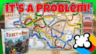 Ticket to Ride Europe 1912 - I Love Drawing Tickets Too Much