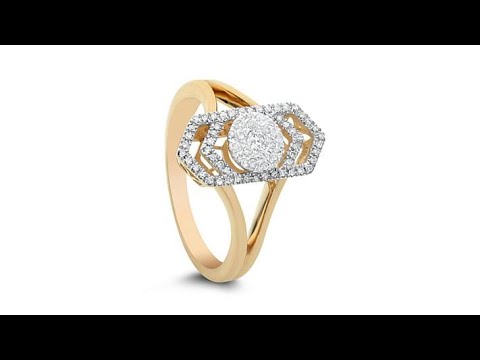 Diamond Couture 0.25ctw Diamond "Art Deco" Ring
