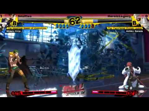 Chicago 4 Ultimate: P4A Loser's Finals: Snoffles vs. Heroic Legacy