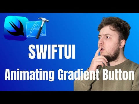 SwiftUI Tutorial - How to create an Animating Gradient Button using Xcode 11.4.1
