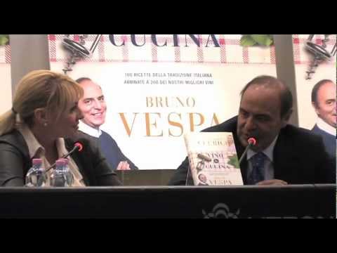 Antonella Clerici e Bruno Vespa, "Vino e cucina"