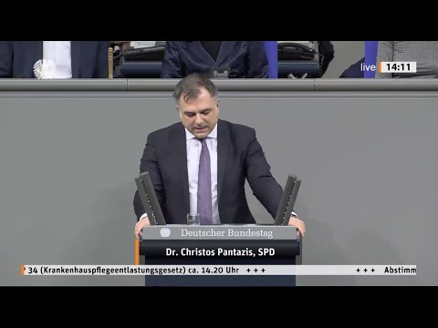 Dr. Christos Pantazis, MdB • Krankenhauspflegeentlastungsgesetz | Deutscher Bundestag | 02.12.2022