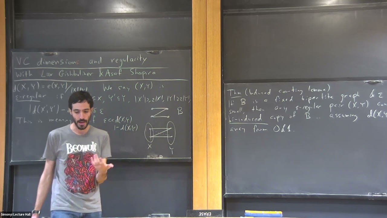 VC Dimensions and Regularity