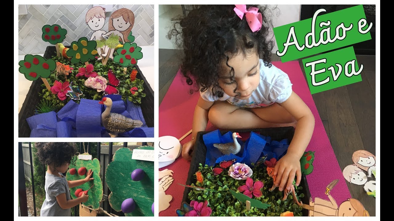 ATIVIDADE PARA CRIANCAS - ADÃO E EVA