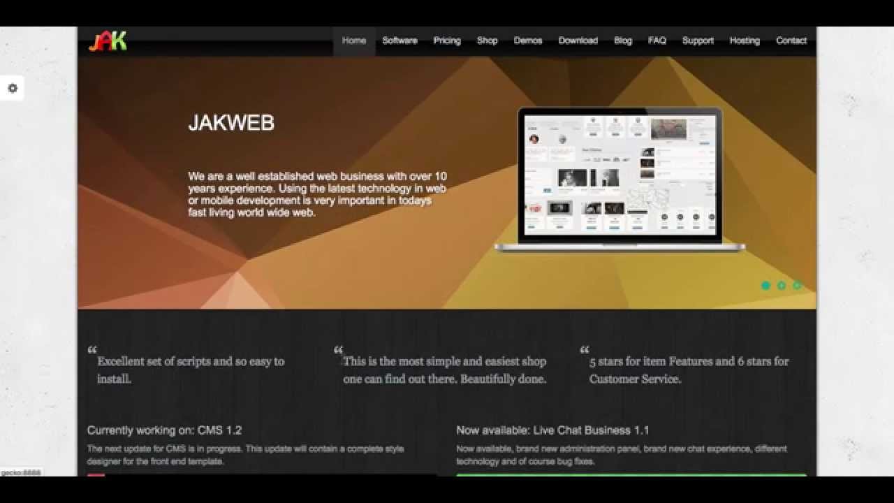 JAKWEB CMS - Style Manager
