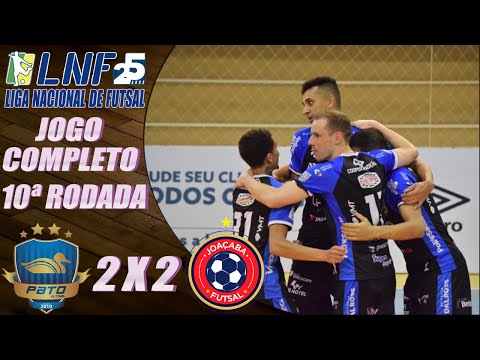 JOGO COMPLETO Joaçaba 2x2 Pato | 10ª Rodada | LNF 2020 (01/10/2020)