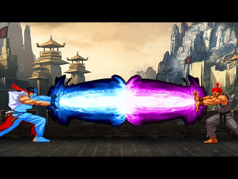 SHIN RYU VS SHIN AKUMA! THE MOST EPIC FIGHT IN HISTORY!