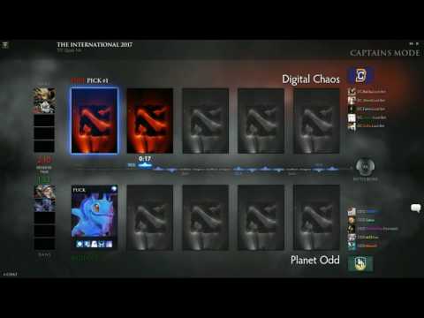 TI7 NA Qualifier Planet Odd vs DC - TI3 Grand Final Draft