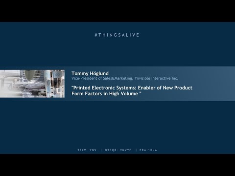 Making Things Alive with Printed Electronics - Webinar #4 - Part 3/3