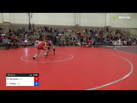 2018 Women's National /Schoolgirl 136 RR Rnd 3 - Madison Byroads (Team) Vs. Lillian Freitas (Team