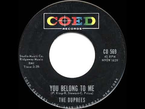 1962 HITS ARCHIVE: You Belong To Me - Duprees