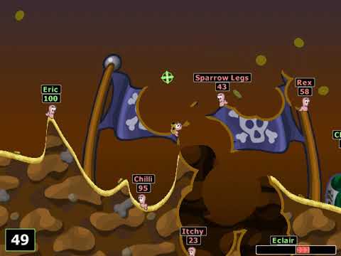 Worms 2 (Team17 Software) (Windows) [1997] [PC Longplay]