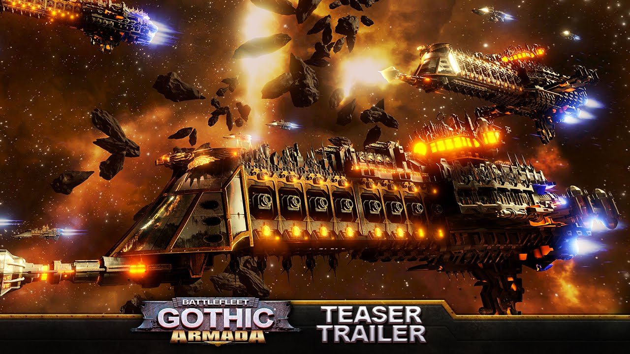 Battlefleet Gothic: Armada - Teaser - YouTube