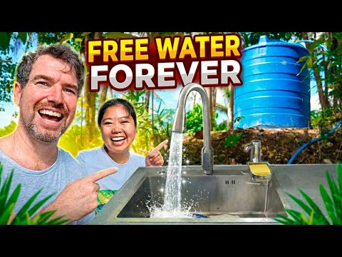 WE DID IT! Clean water for our home in the PHILIPPINES | ISLAND LIFE