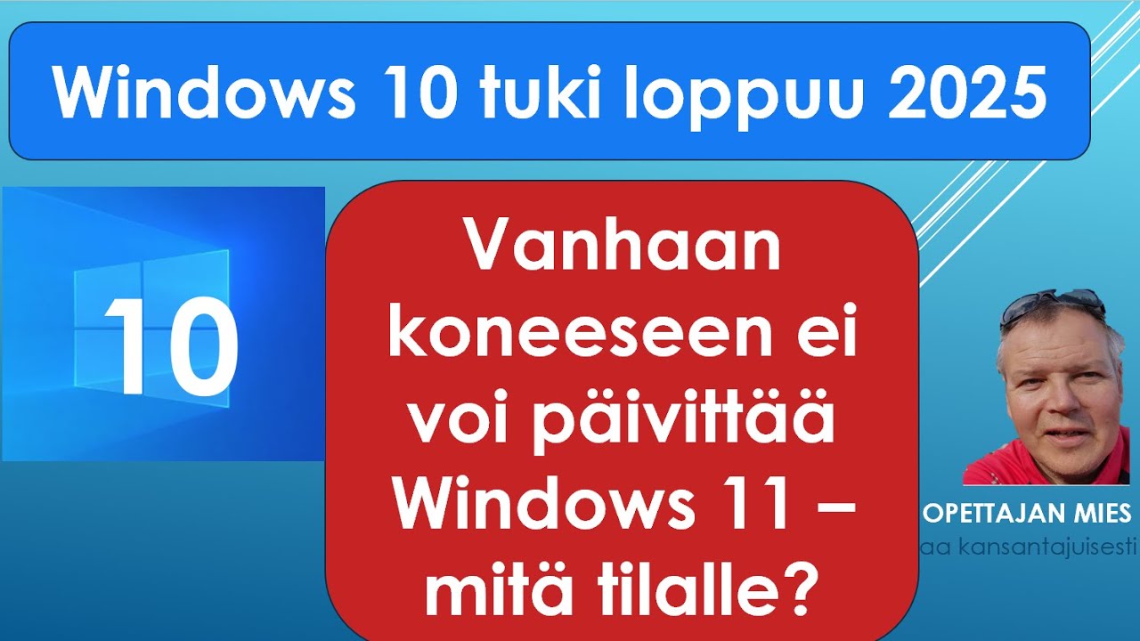 Windows 10:n tuki loppuu alle vuoden päästä - mitä tilalle, jos et halua ostaa uutta konetta?