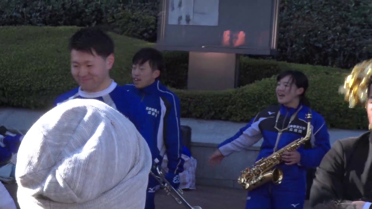 【箱根駅伝2019】日体大応援団03