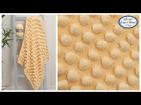 Alize Softy Plus ile Battaniye Yapımı -  Blanket with Our New Quality Alize Softy Plus