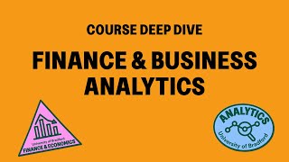 Finance & Business Analytics | Course Deep Dive