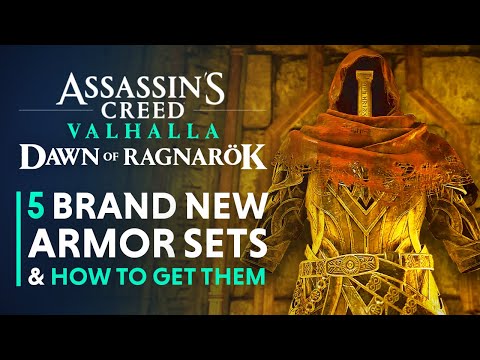 All 5 Armor Sets & How To Get Them - Assassin's Creed Valhalla Dawn of Ragnarök (AC Valhalla DLC)