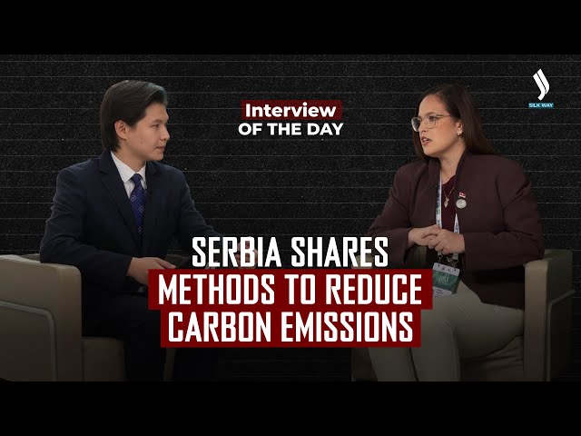 Serbia shares methods to reduce carbon emissions
