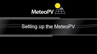 meteopv configuration and data collection